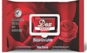 DEX NEDVES TÖRLŐKENDŐK 72 DB tetővel Ízek Aloe Vera Rózsa,... Kiárusítás