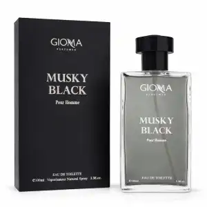 GC0016 – MUSKY BLACK POUR HOMME – Eau de Toilette 100 ml –... Expressz kézbesítés