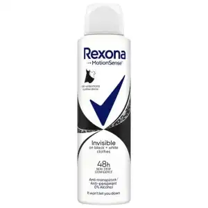 Rexona Invisible Black&White izzadásgátló dezodor spray,... Azonnali szállítás
