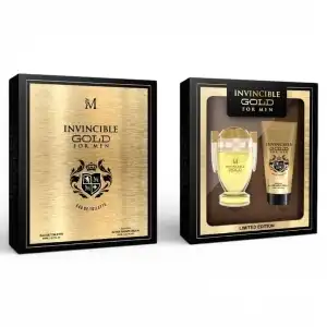 MBG14 – INVINCIBLE GOLD AJÁNDÉKSZETT – Eau de Parfum 50 ml... Végkiárusítás