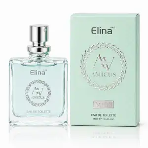 Különleges ajánlat Férfi Eau de Toilette, Férfi Parfüm Amicus Men, EDT, 15 ml, Elina MED®, nagyker