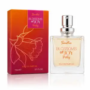 Árengedmény Eau de Parfum nőknek, Blossoms of Joy Pretty női parfüm, EDP, 15 ml, SENTIO®, nagykereskedelem