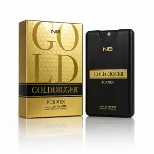 Eau de Toilette férfiaknak, Golddigger férfi parfüm férfiaknak, EDT kártya spray, NG®, nagykereskedelem Azonnali szállítás