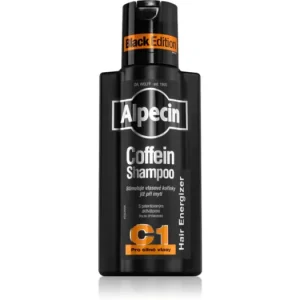 Újdonság AlpecinCoffein Shampoo C1 Black Edition sampon férfiaknak koffein kivonattal hajnövesztést serkentő