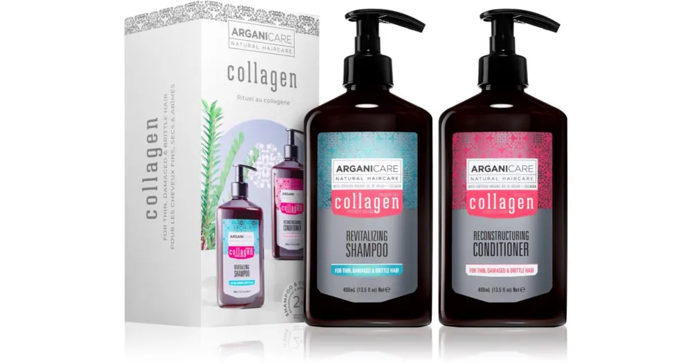 ArganicareCollagen Set ajándékszett a hajtérfogat növelésére Utolsó esély