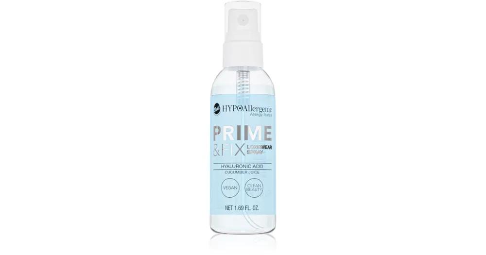 Szezonális akció BellHYPOallergenic Hydrating alapozóbázis és fixálóspray egyben hialuronsavval