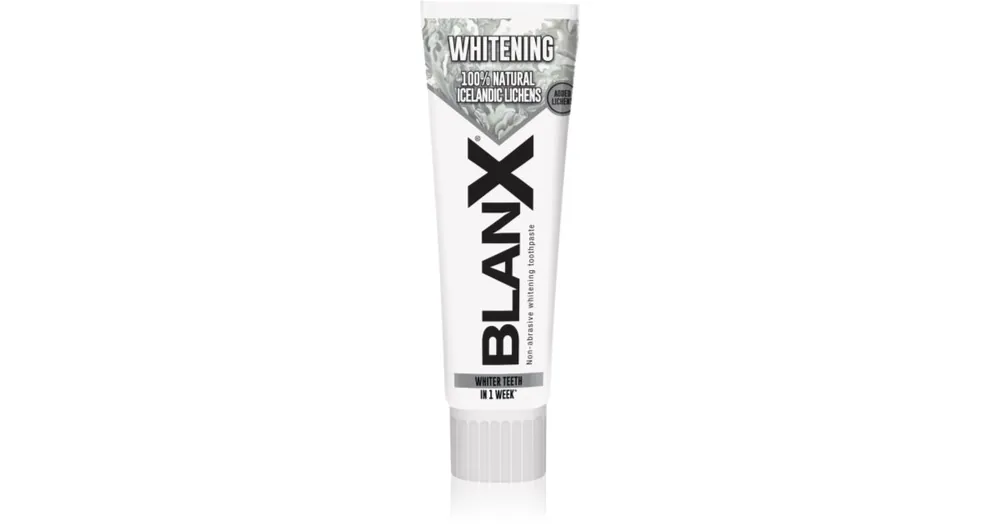 BlanXWhitening fogkrém a fogzománc gyengéd fehérítésére és védelmére Kedvezményes ár