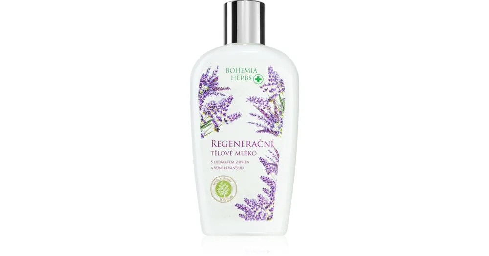 Kedvezmény Bohemia GiftsBohemia Herbs Lavender regeneráló testápoló tej