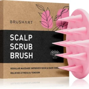BrushArtHome Salon Scalp scrub brush masszázs szegédeszköz hajra Kihagyhatatlan ajánlat