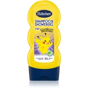 Prémium BübchenShampoo & Shower Gel Pokémon sampon és tusfürdő gél gyermekeknek