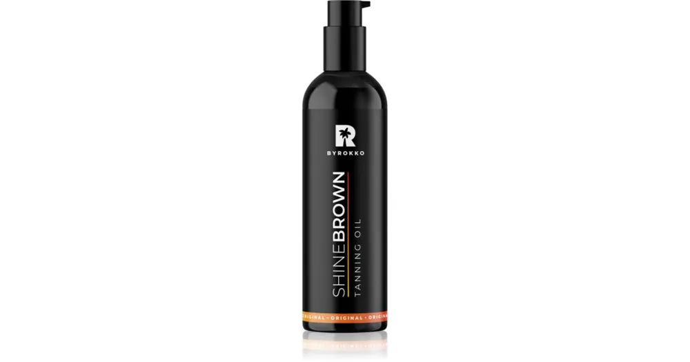 BYROKKOShine Brown Tan Up! készítmény a napbarnítottság felgyorsítására és meghosszabbítására Biztonságos vásárlás