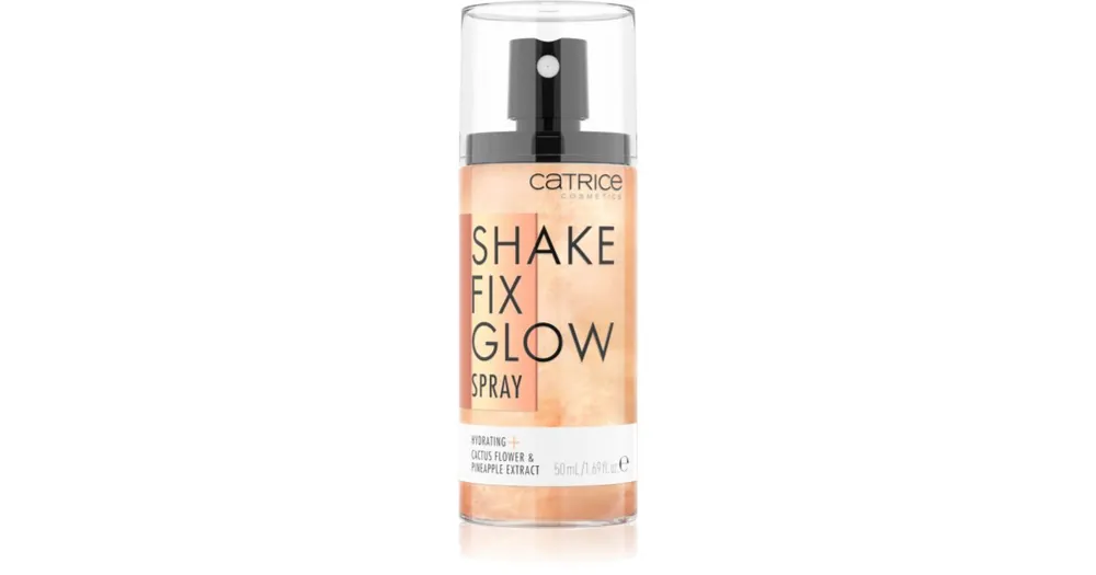 CatriceShake Fix Glow élénkítő fixáló spray Szezonális akció