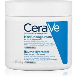 CeraVeMoisturizers hidratáló krém arcra és testre Száraz, nagyon száraz bőrre Szuper akció