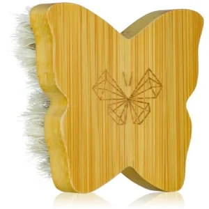 Vedd meg most CrystalloveBamboo Butterfly Agave Face Brush Travel Size masszázs kefe az arcra és dekoltázsra