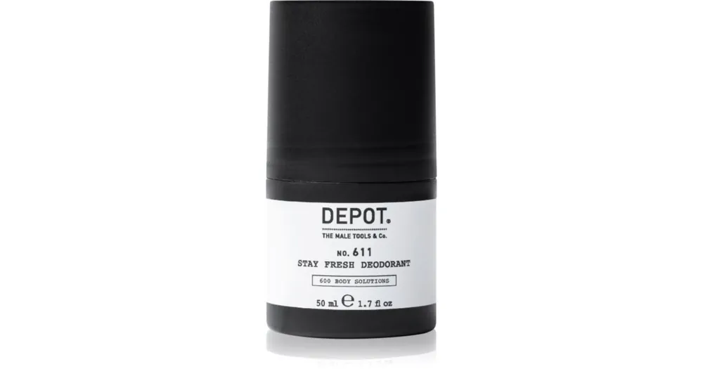 DEPOT600 BODY SOLUTIONS No. 611 STAY FRESH DEODORANT dezodor Expressz kézbesítés