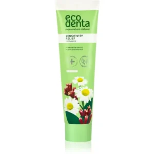 EcodentaGreen Sensitivity Relief fogkrém érzékeny fogakra fluoriddal Biztonságos vásárlás