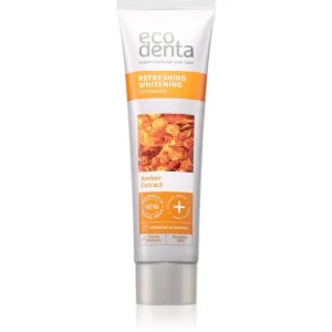 EcodentaRefreshing Whitening frissítő hatású fogkrém fehérítő hatással Korlátozott ajánlat