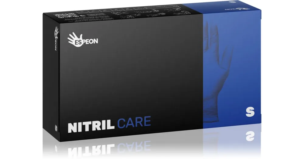 Akciós ár EspeonNitril Care Gloves egészségügyi segédeszköz púdermentes latex kesztyű