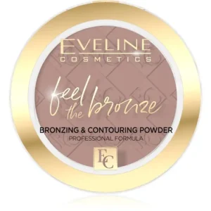 Akció Eveline CosmeticsFeel The Bronze bronzosító és kontúrozó púder