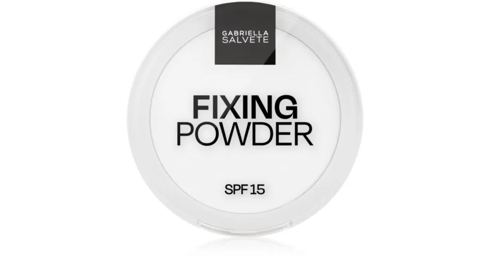 Gabriella SalveteFixing Powder Matt Átlátszó rögzítő por Gyors szállítás