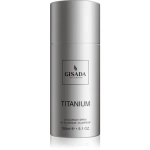 Legnépszerűbb GisadaTitanium spray dezodor alumíniummentes uraknak