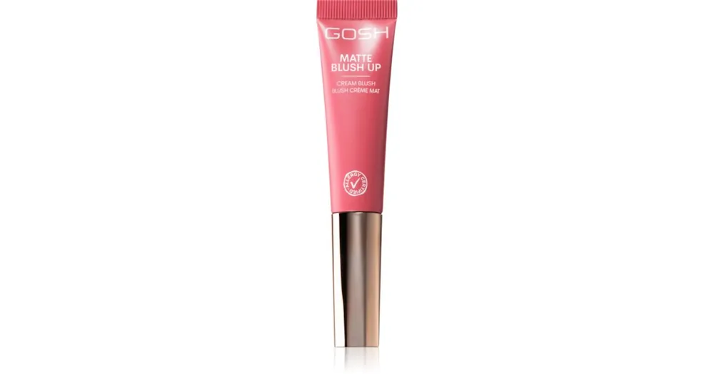 Vedd meg online GOSH COPENHAGENMatte Blush Up folyékony arcpirosító matt hatással