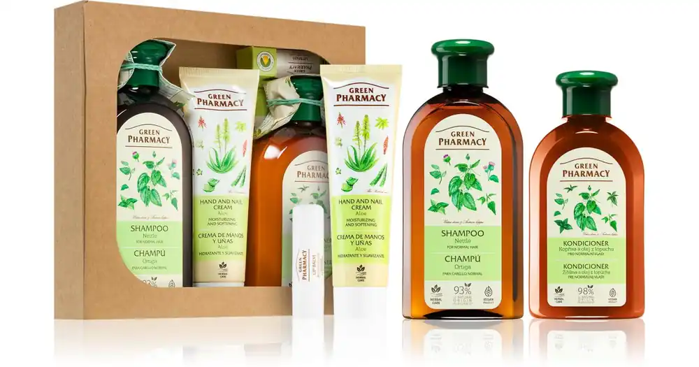 Green PharmacyHerbal Care ajándékszett normál hajra Kedvezmény