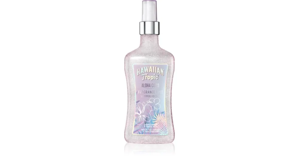Hawaiian Tropic PerfumesAloha Coco Shimmer testápoló spray csillámporral hölgyeknek Szuper ajánlat