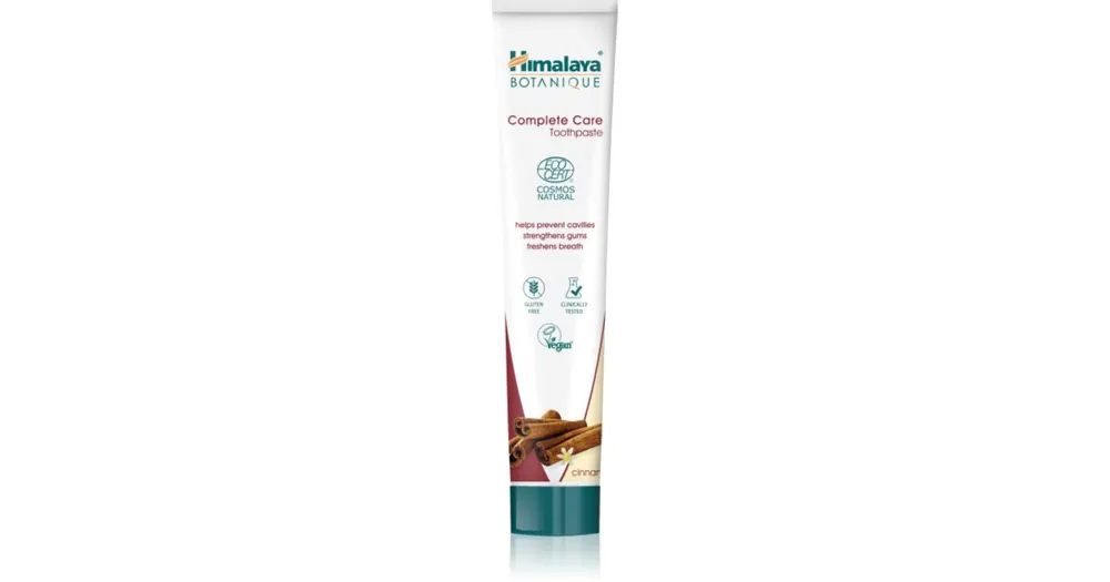 Himalaya HerbalsBotanique Complete Care Cinnamon fehérítő fogkrém a teljes ápolásért Legjobb ár