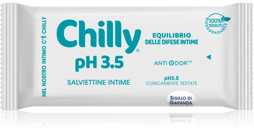 ChillypH 3.5 Intimate Wipes papírtörlők az intim higiéniához Kihagyhatatlan ajánlat