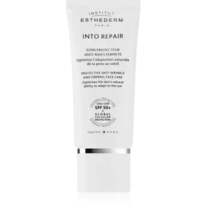 Biztonságos vásárlás Institut EsthedermInto Repair Protective And Anti-Wrinkle Creme SPF 50+ védőkrém az arcra napfénnyel szembeni intoleranciára SPF 50+