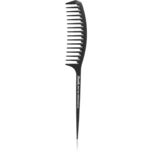 Olcsó JanekeCarbon Fibre Fashion Comb with a long tail and wavy frame fésű