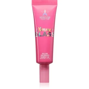 Biztonságos fizetés Jeffree Star CosmeticsGlimmer Glass Face & Body Highlighter folyékony bőrélénkítő testre és arcra