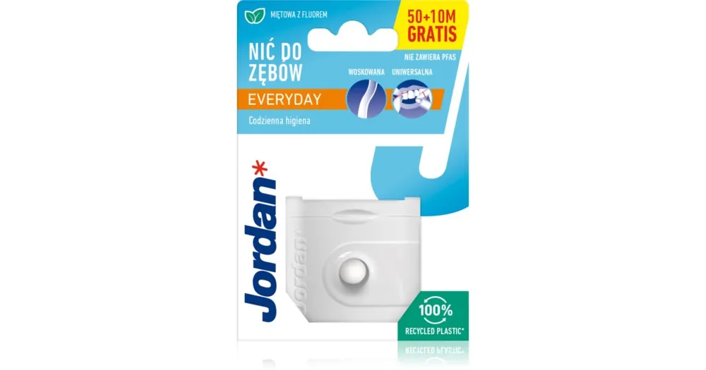 Expressz kézbesítés JordanDental Floss Everyday fogselyem