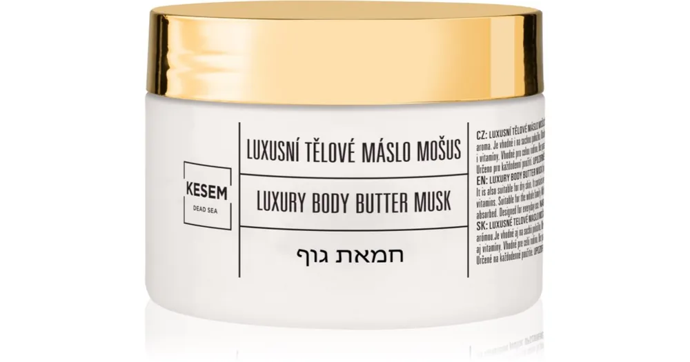 KESEMLuxury Body Butter Musk testvaj Kihagyhatatlan ajánlat