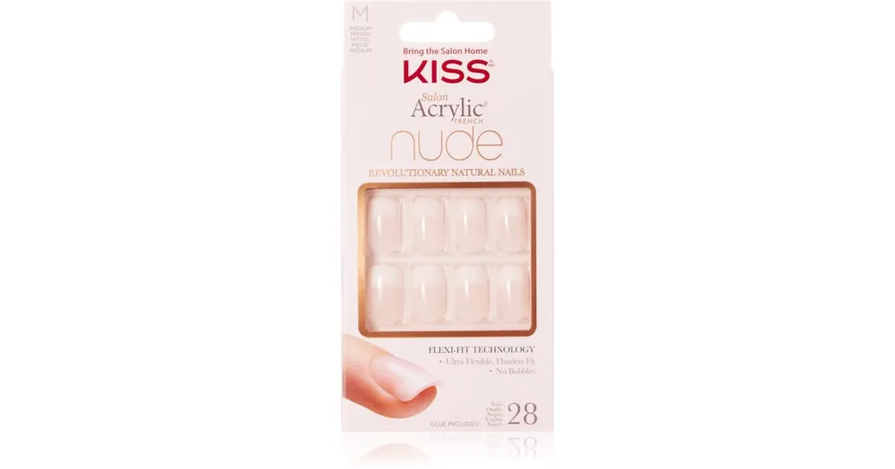 KISSNude Nails Cashmere műköröm közepes Gyors szállítás