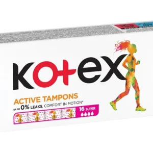 KotexActive Super tamponok Alacsony ár