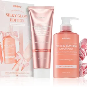 Biztonságos fizetés KUNDALProtein Bonding Care Violet Muguet ajándékszett hajra