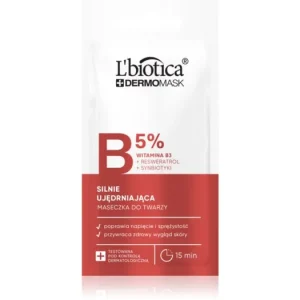 L’bioticaDermoMask B 5% feszesítő arcmaszk Biztonságos fizetés