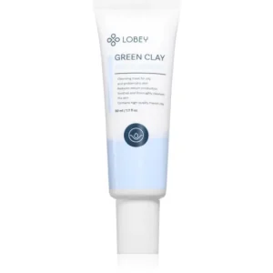 Legkelendőbb LobeyGreen Clay tisztító maszk zsíros és problémás bőrre