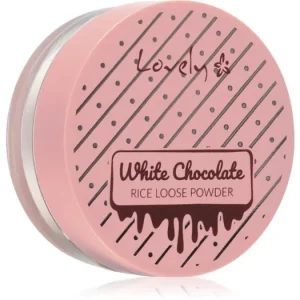 Gyors szállítás LovelyWhite Chocolate Rice Powder fixáló porpúder