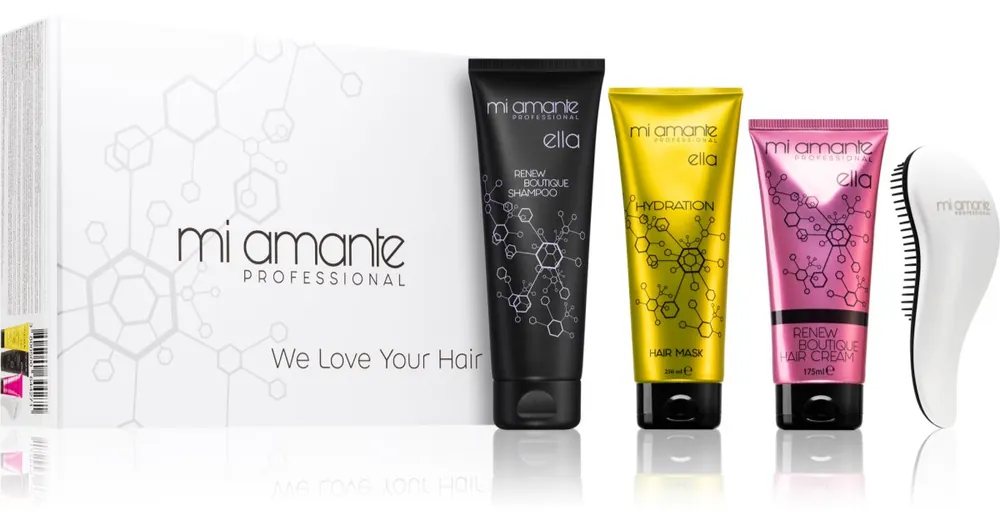 Mi Amante ProfessionalGlamour Keratin Set ajándékszett a fénylő és selymes hajért Vásárlói kedvenc