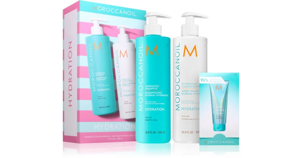 Csak ma MoroccanoilHydration Shampoo & Conditioner Duo szett száraz hajra