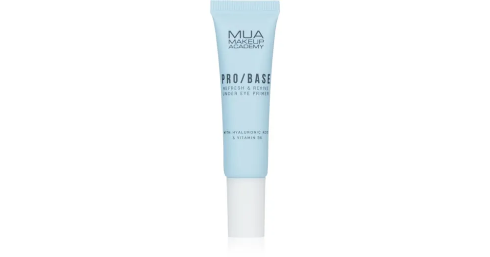 Korlátozott ajánlat MUA Makeup AcademyPRO/BASE Refresh & Revive hidratáló bázis alapozó alá a szem alatti sötét karikákra