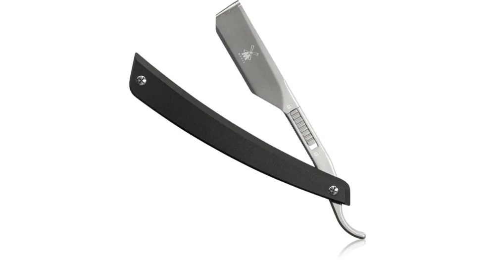 Azonnali szállítás MühlePro Straight Razor klasszikus borotvapenge uraknak