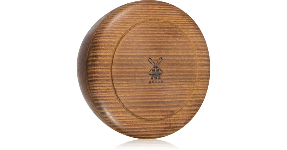 MühleShaving Soap Wooden Bowl borotvaszappan uraknak Legkelendőbb
