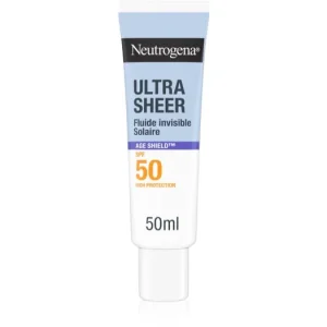 Szezonális akció NeutrogenaUltra Sheer Age Shield ultra könnyű fluid SPF 50