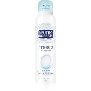 Kedvezményes ár Neutro RobertsClassico frissítő spray dezodor 48 órás hatás