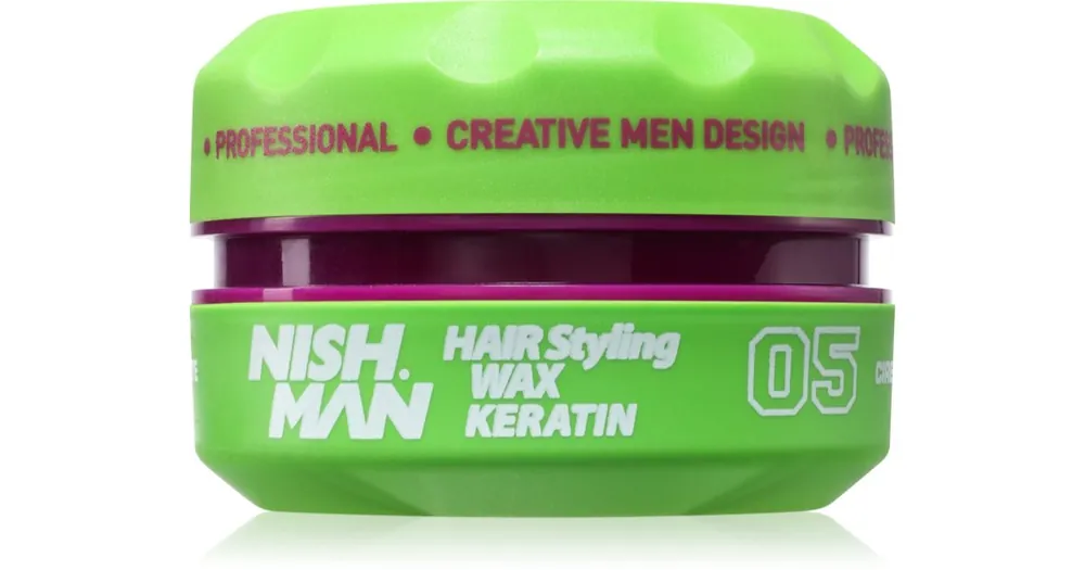 Biztonságos vásárlás Nish Man05 styling wax keratinnal