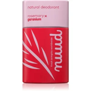 Népszerű nuudBotanical Scents Rosemary x Geranium dezodor natúr